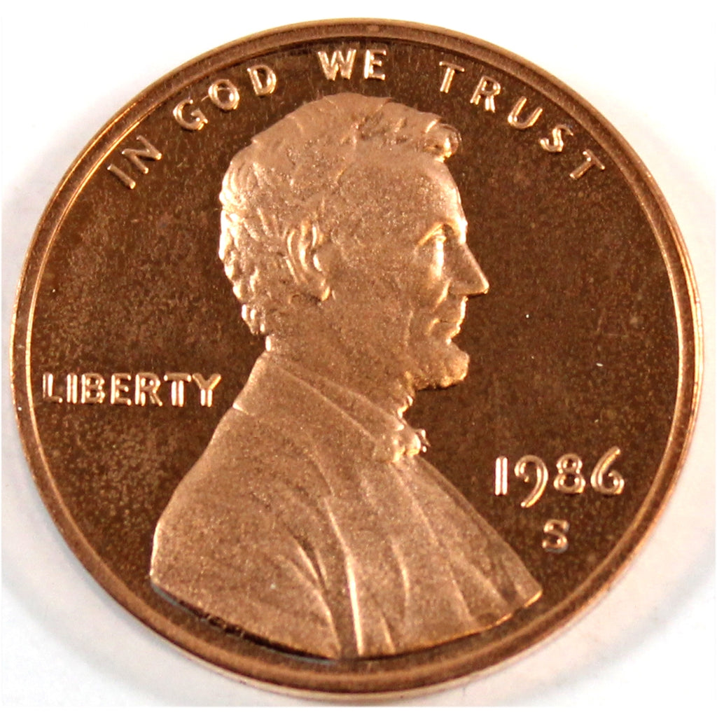 1986 S USA Cent Proof