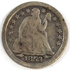 1853 Arrows USA Dime Very Good (VG-8)