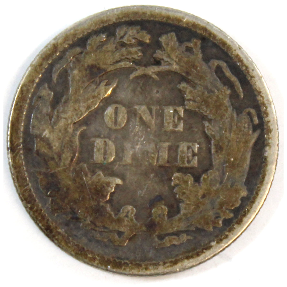 1875 USA Dime VG-F (VG10)