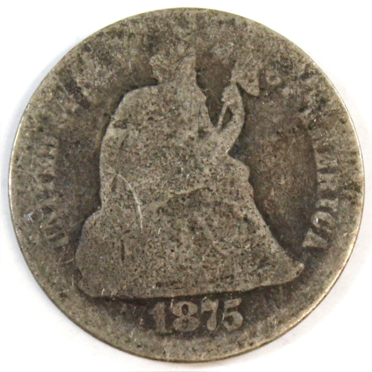 1875 USA Dime Filler