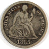 1885 USA Dime G-VG (G6)