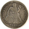 1889 USA Dime About Good (AG3)