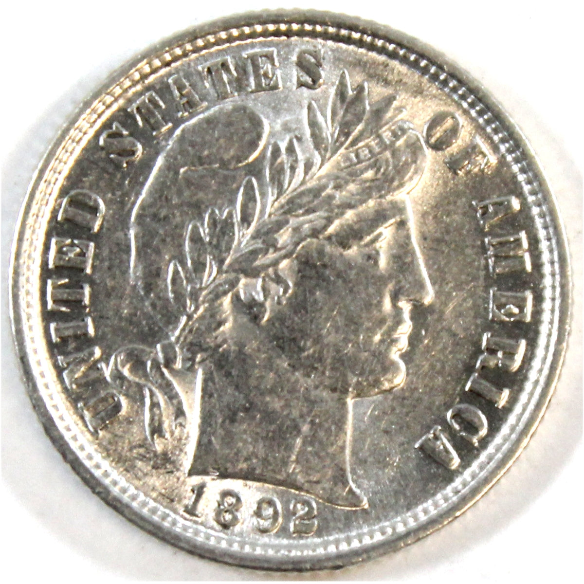 1892 USA Dime AU-UNC (AU55) $