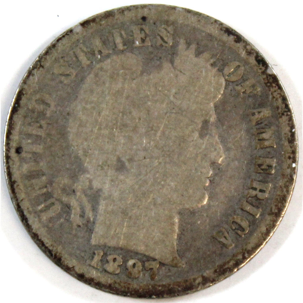 1897 USA Dime About Good (AG3)