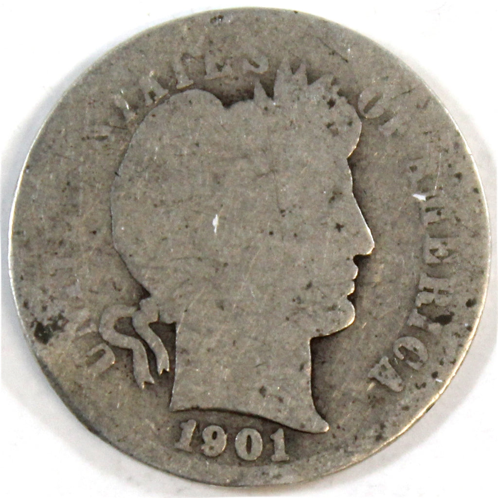 1901 USA Dime Filler