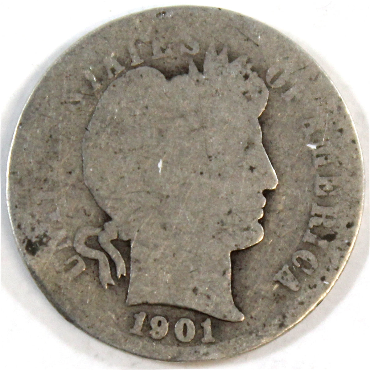 1901 USA Dime Filler