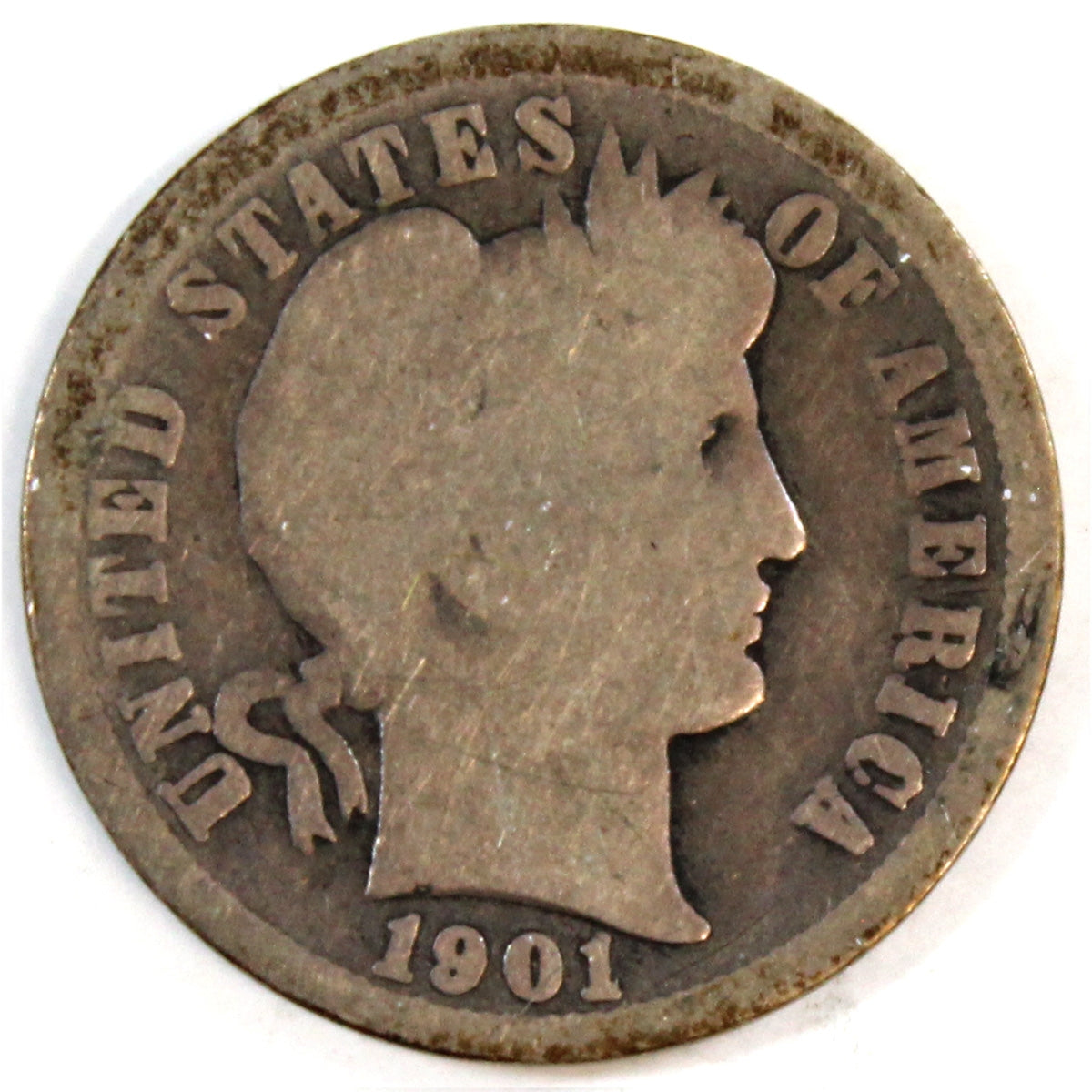 1901 O USA Dime Very Good (VG8)