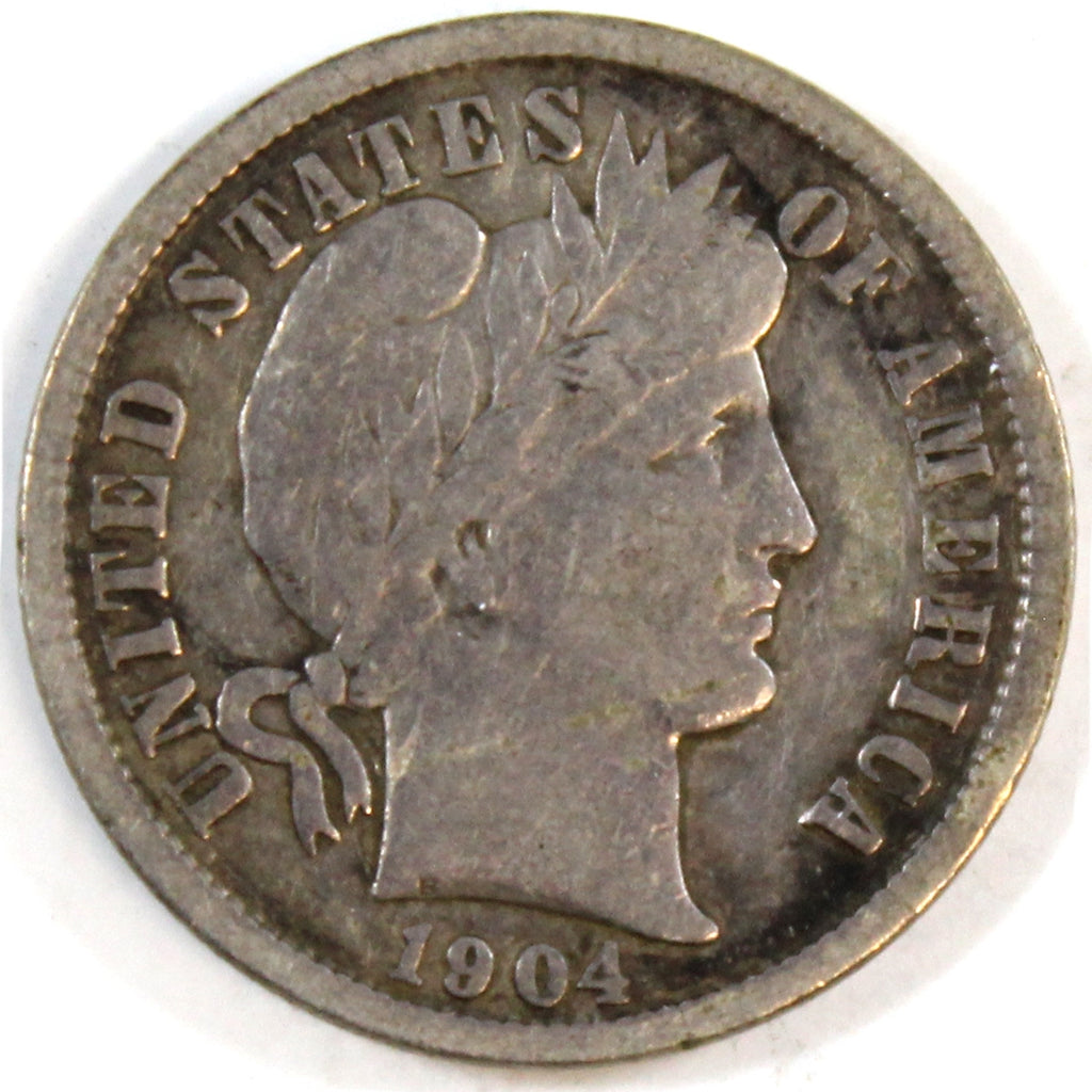 1904 USA Dime Fine (F12)