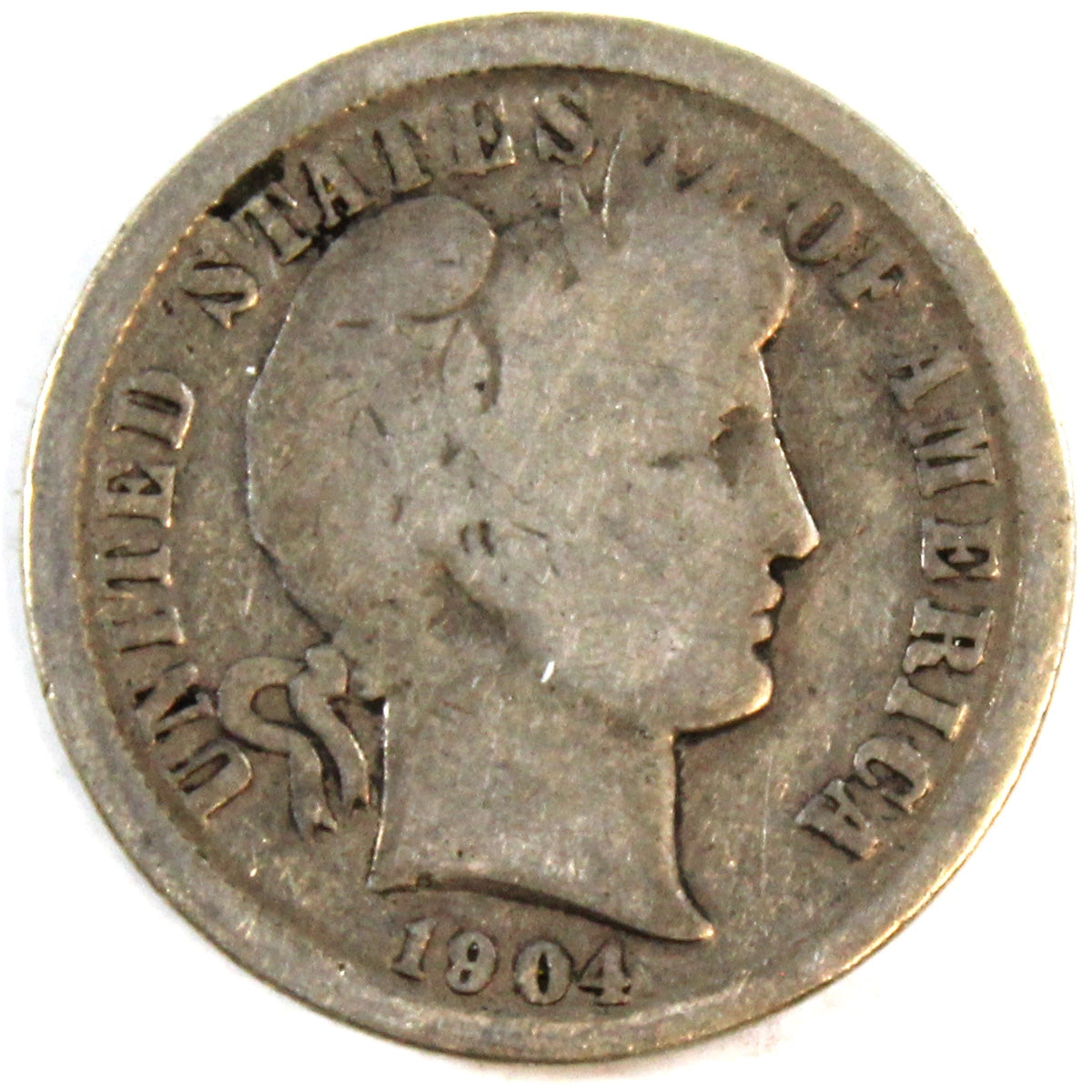 1904 USA Dime Good (G4)
