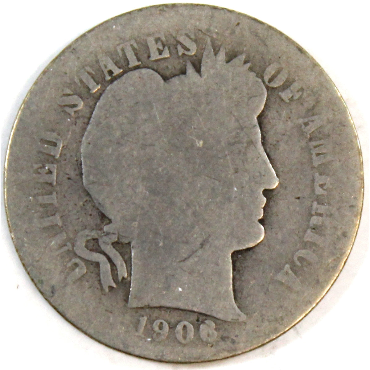 1906 USA Dime Filler