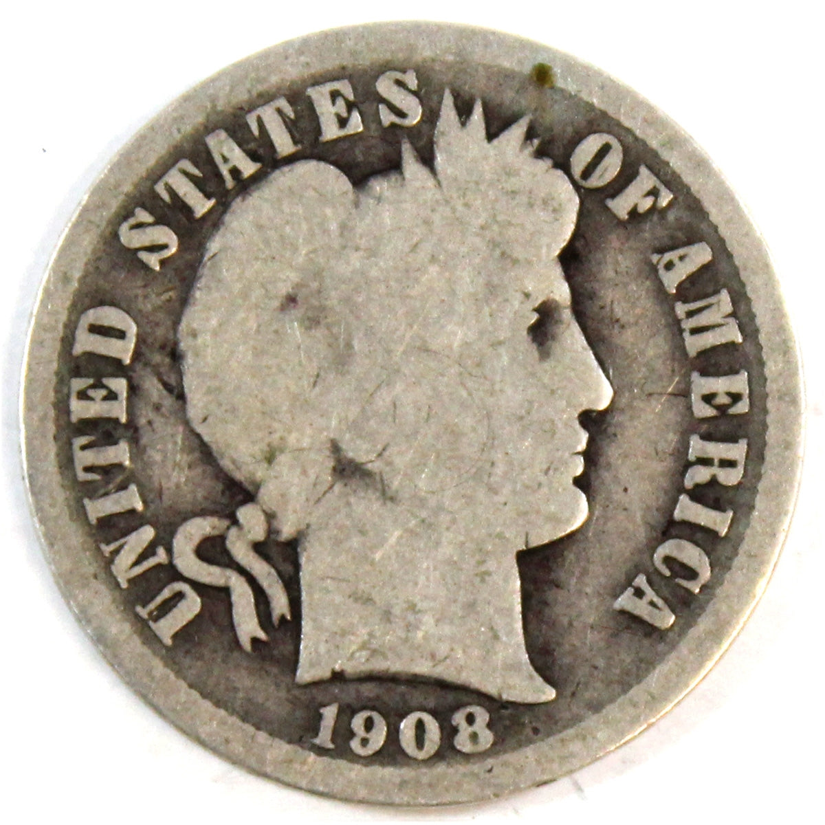 1908 USA Dime Good (G4)