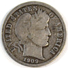 1909 D USA Dime Very Good (VG8)