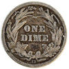 1909 D USA Dime Very Good (VG8)