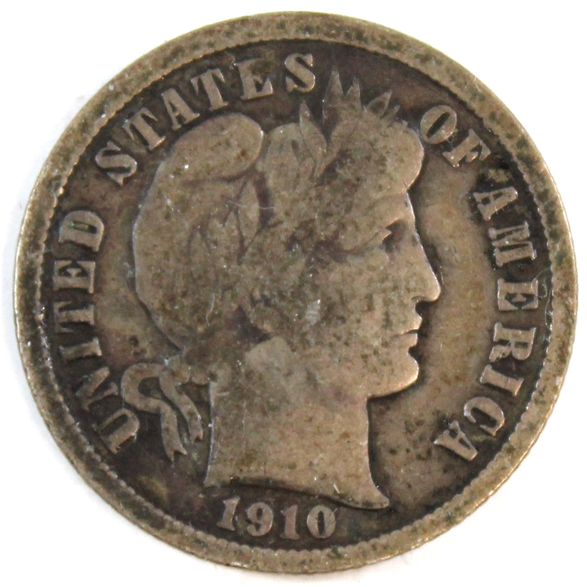 1910 USA Dime G-VG (G6)