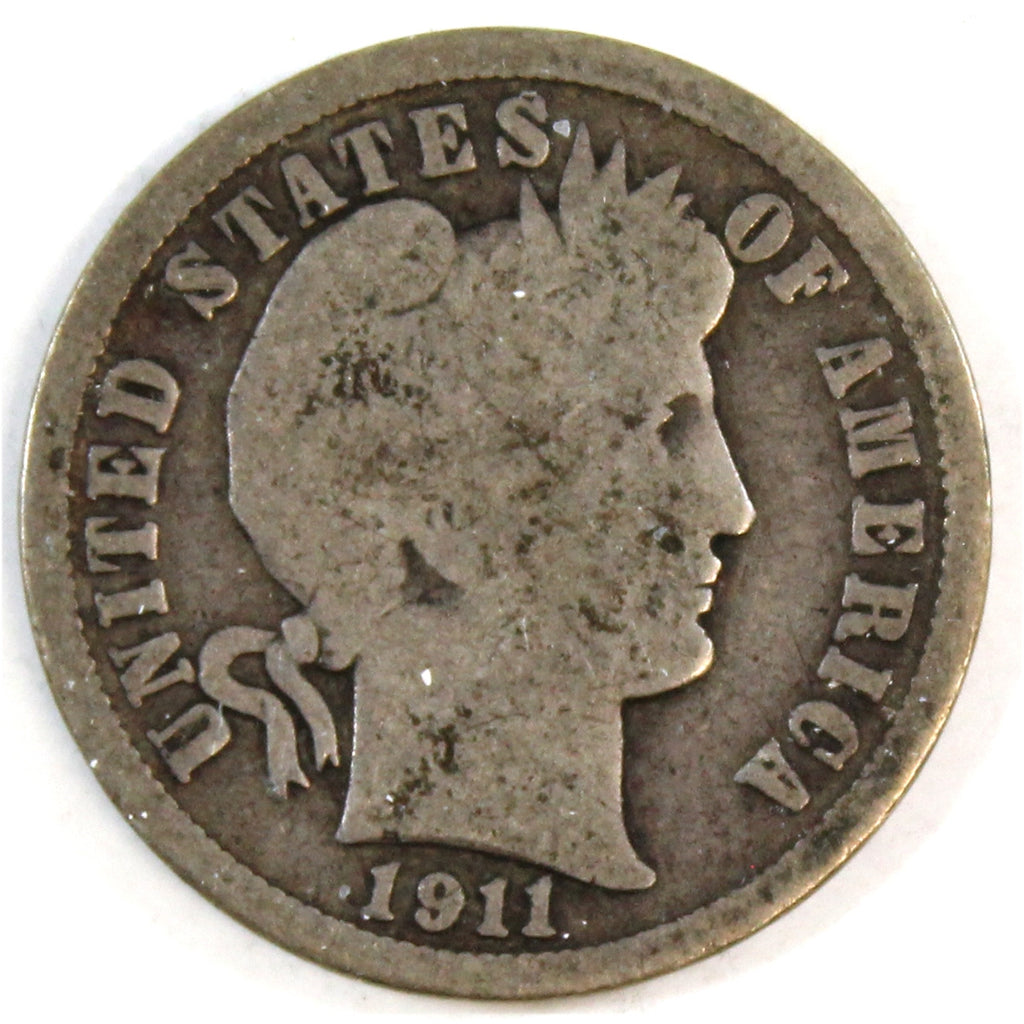1911 D USA Dime Good (G4)