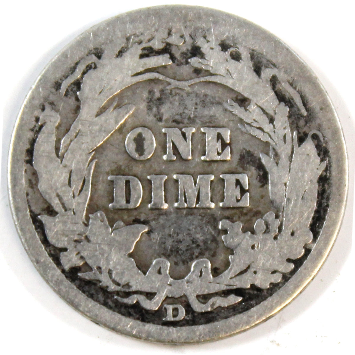 1912 D USA Dime About Good (AG3)
