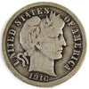 1916 Barber USA Dime Very Good (VG8)