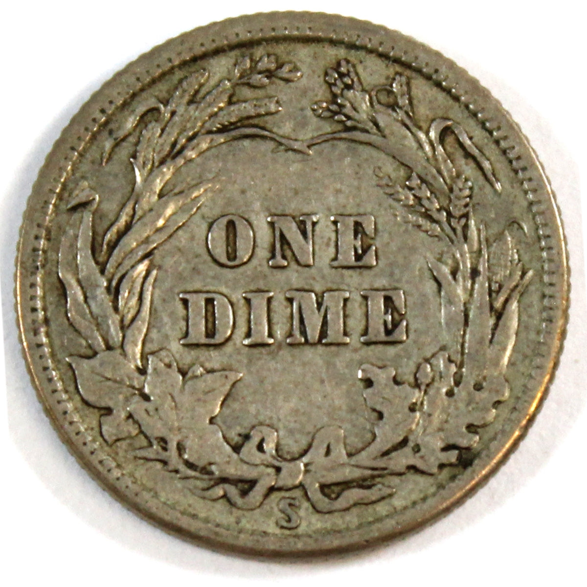 1916 S Barber USA Dime Very Fine (VF20)