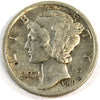 1916 Mercury USA Dime EF-AU (EF45)