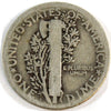 1918 D USA Dime About Good (AG3)