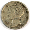 1919 USA Dime Very Fine (VF20)