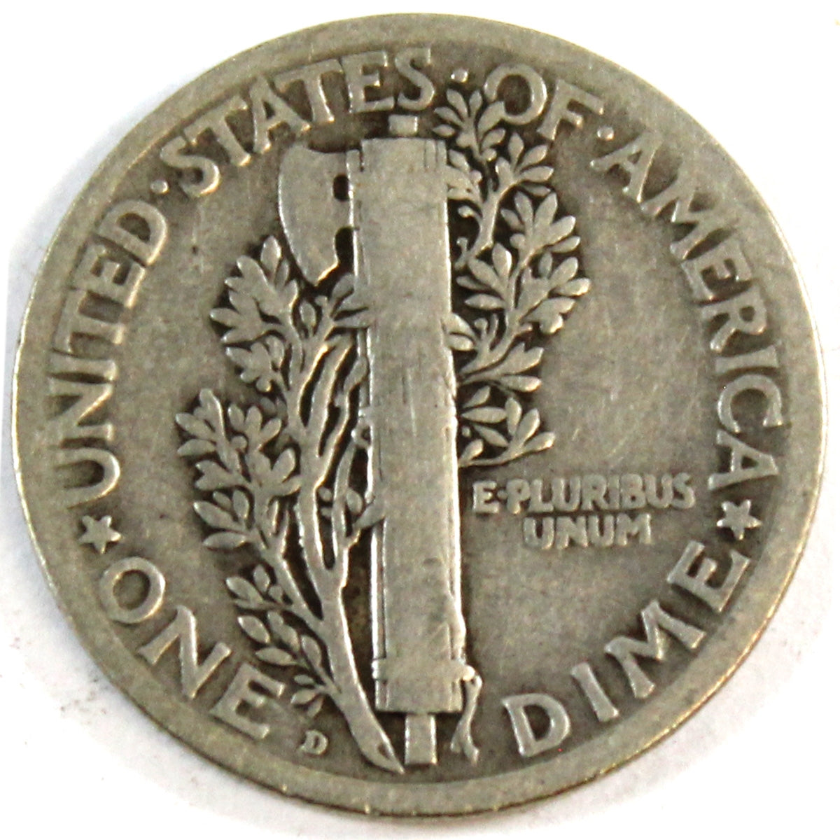 1919 D USA Dime VG-F (VG10)