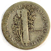 1919 D USA Dime Very Good (VG8)