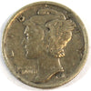 1919 S USA Dime Very Fine (VF20)