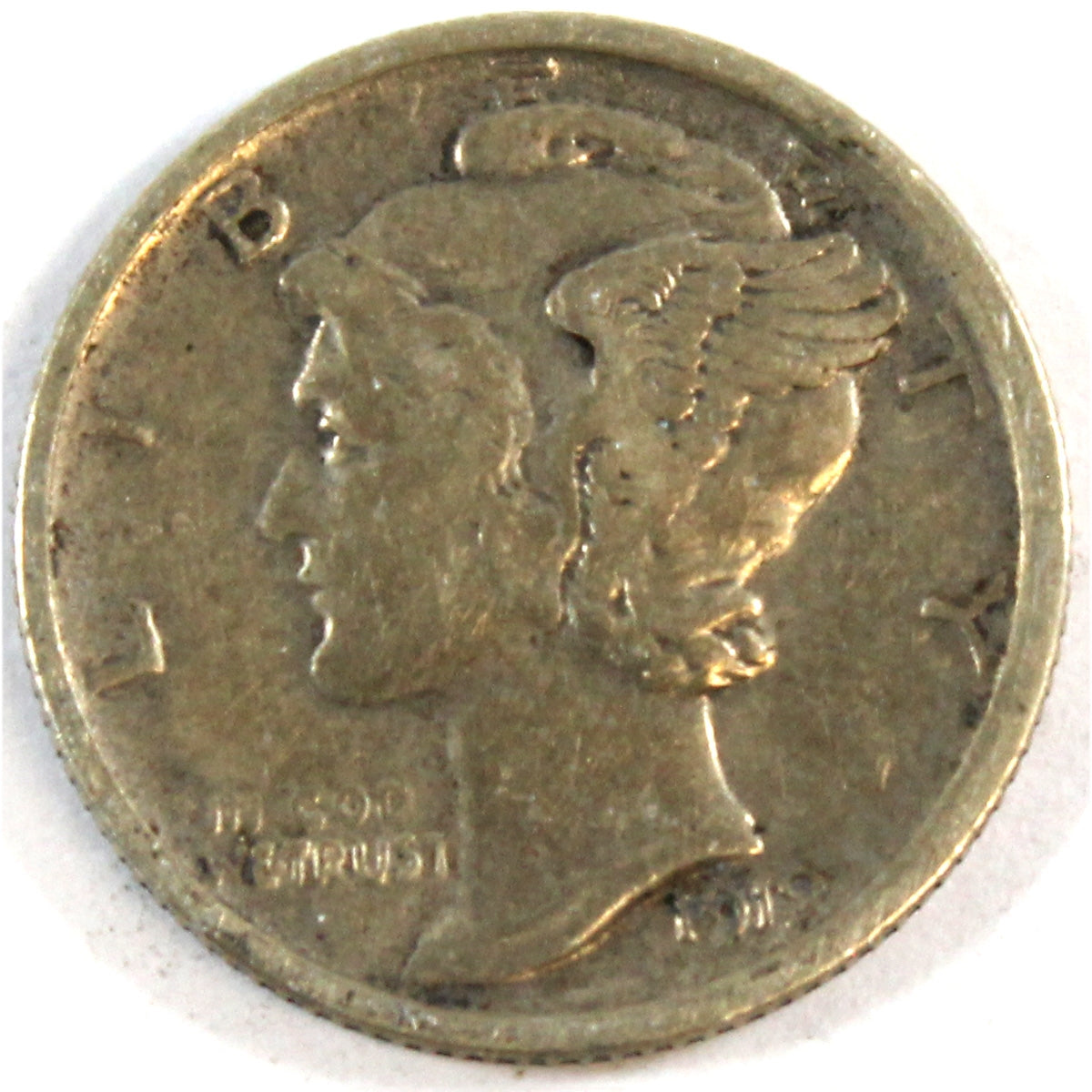 1919 S USA Dime Very Fine (VF20)