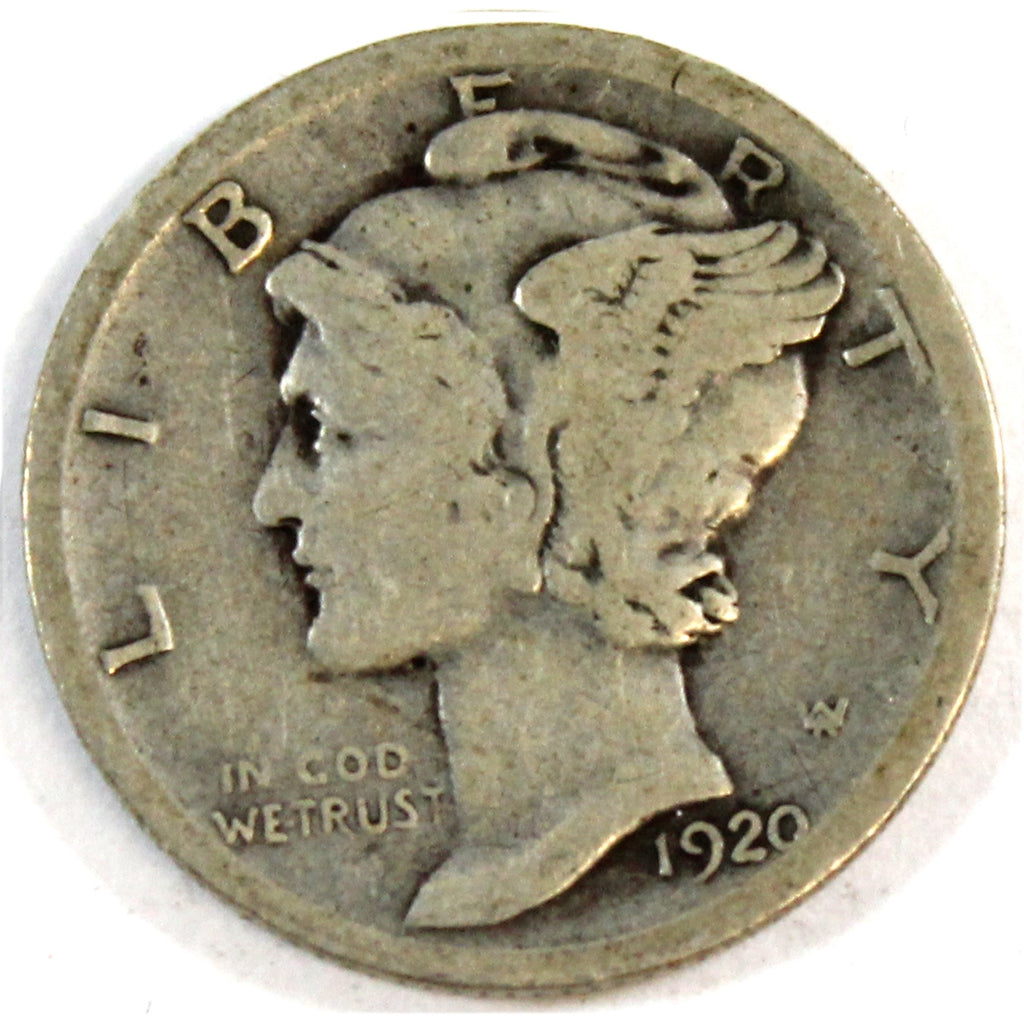 1920 D USA Dime Good (G4)