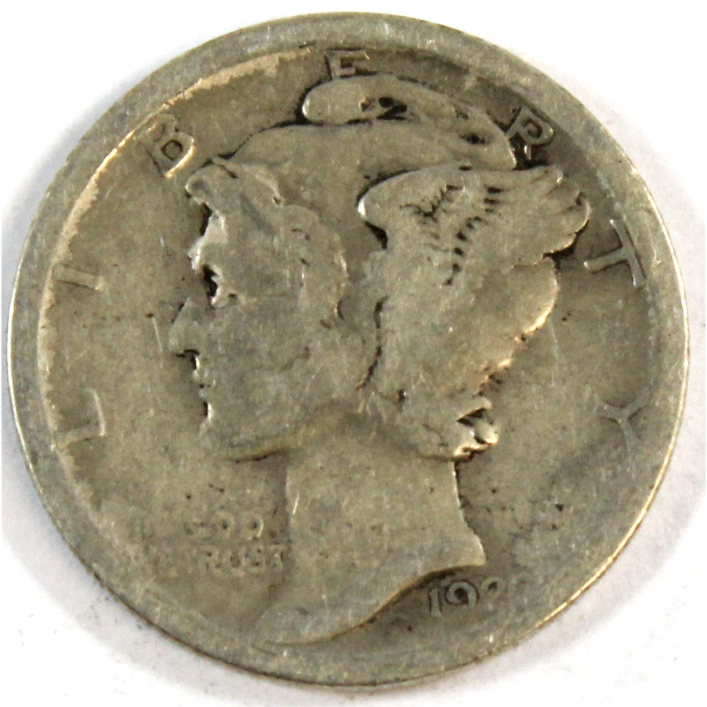 1920 S USA Dime G-VG (G6)