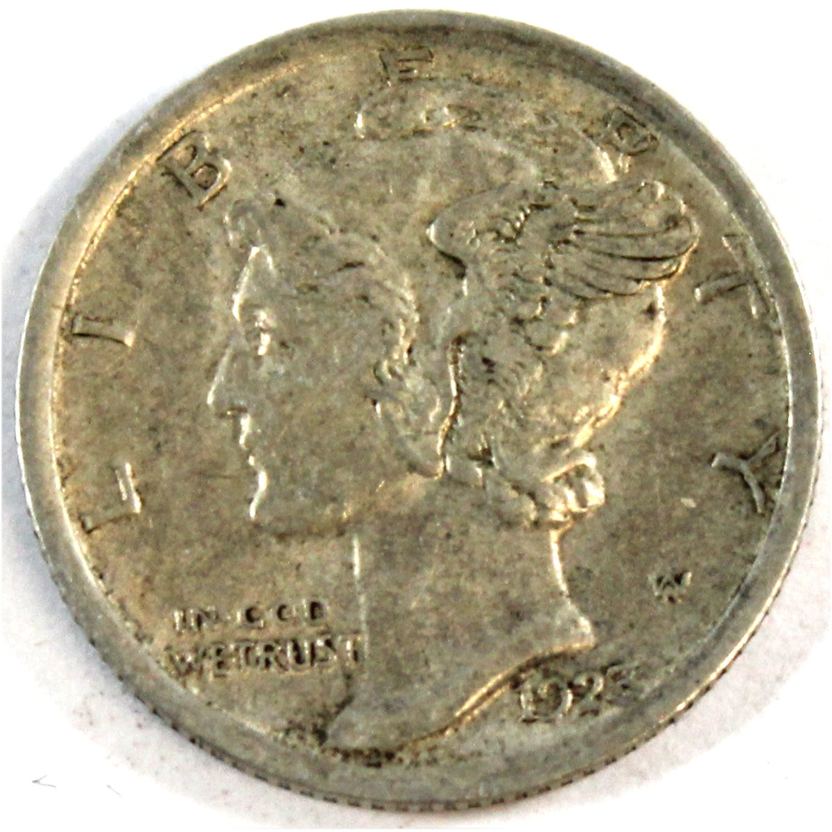 1923 USA Dime Almost Uncirculated (AU50)