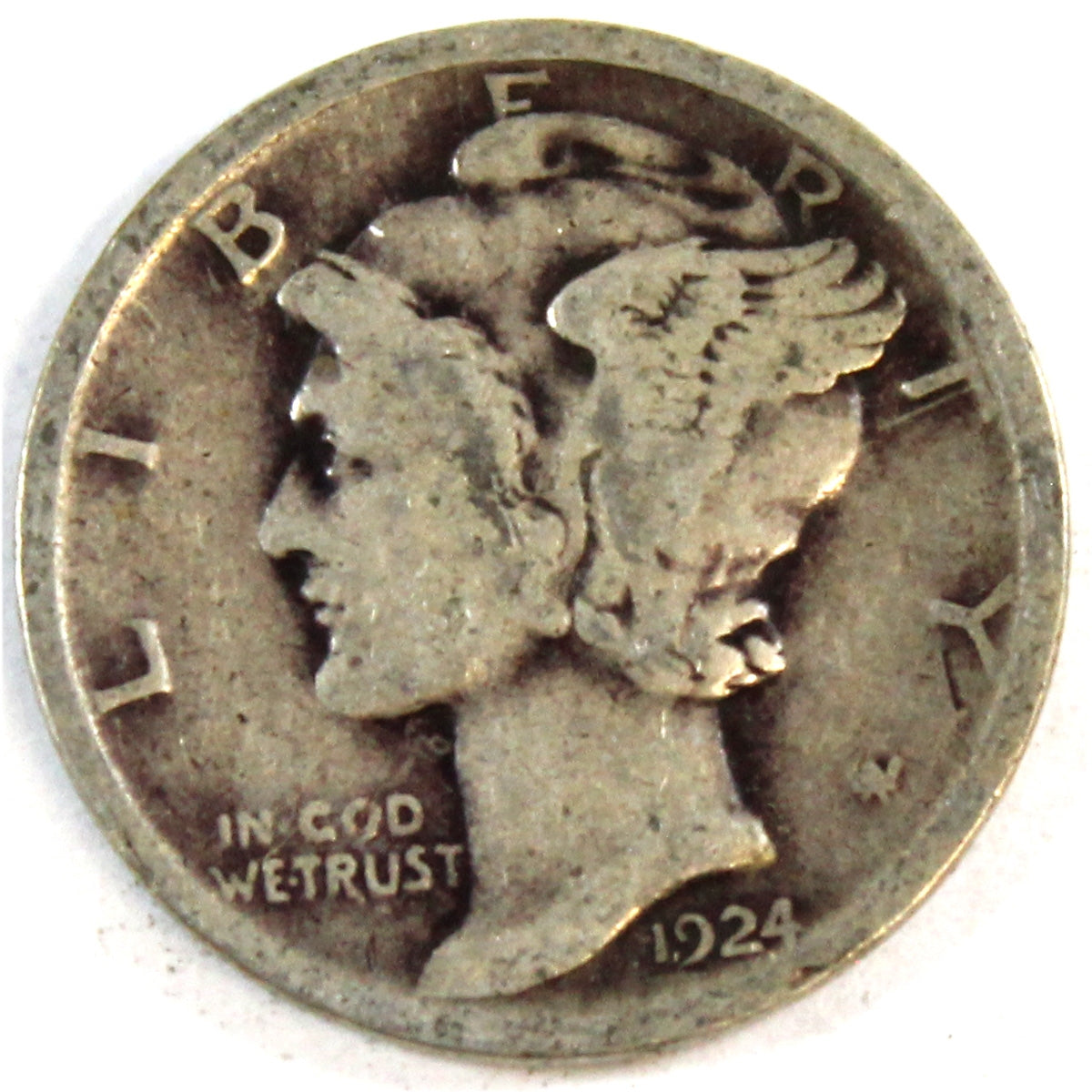 1924 D USA Dime G-VG (G6)