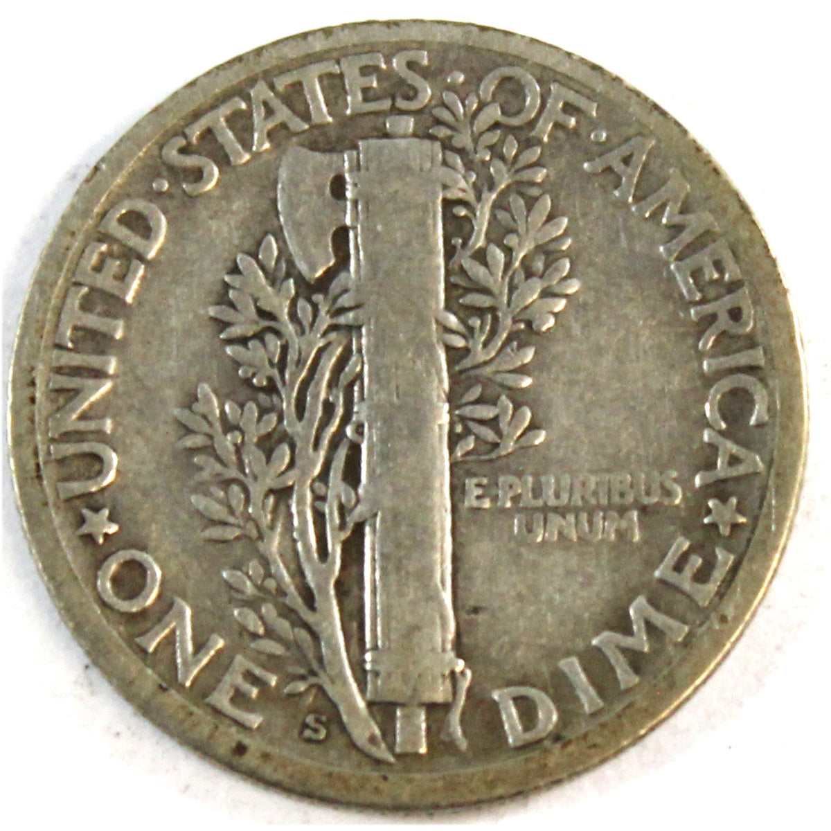 1924 S USA Dime Very Good (VG8)