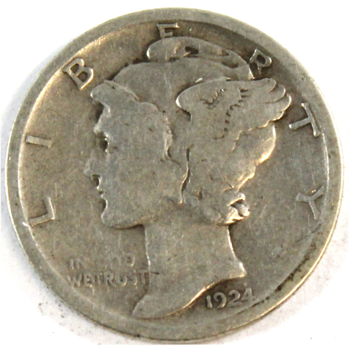 1924 S USA Dime G-VG (G6)