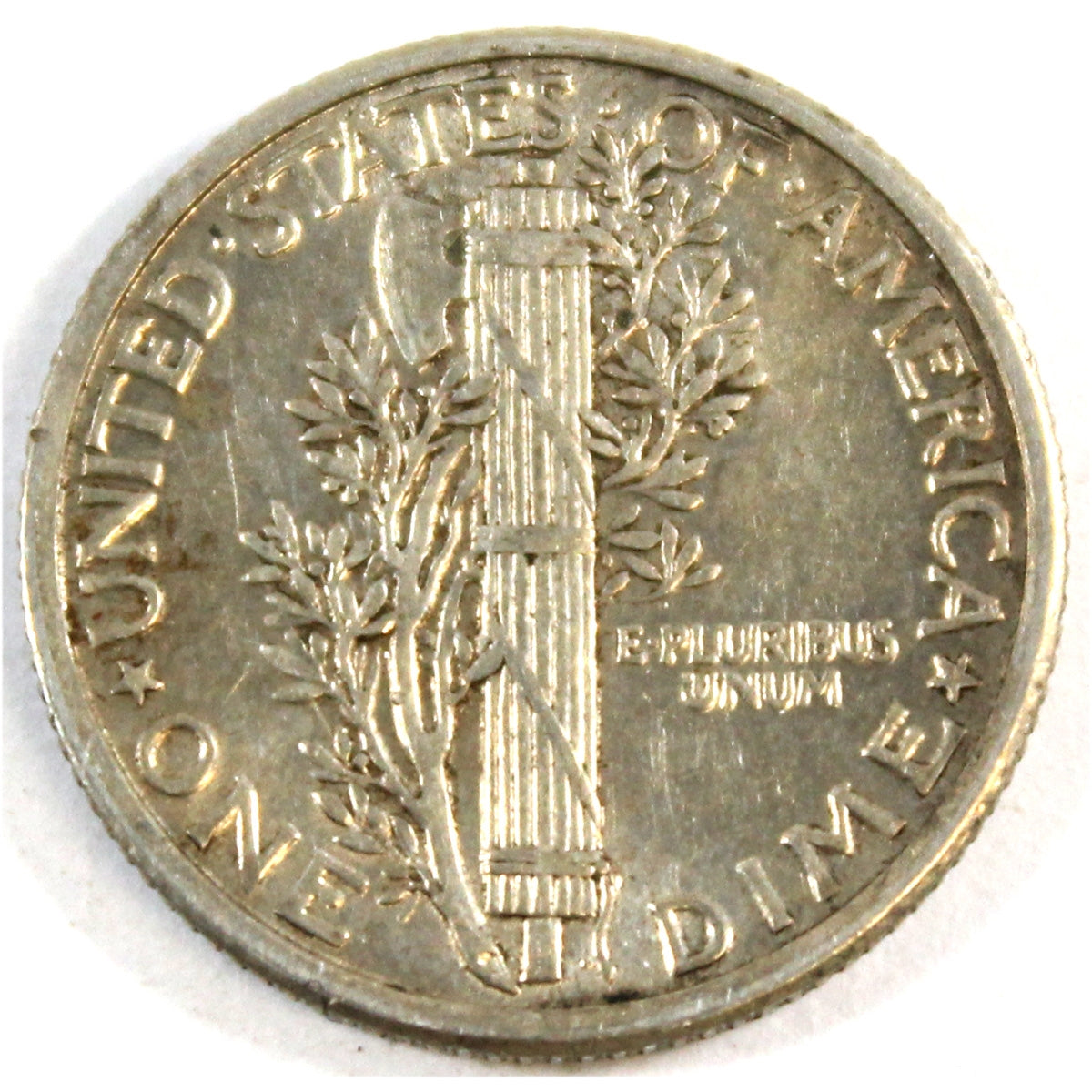1925 USA Dime Almost Uncirculated (AU50)