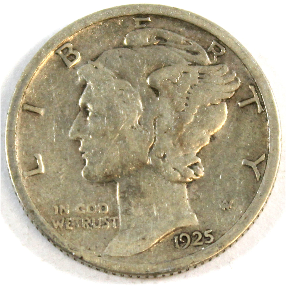 1925 S USA Dime F-VF (F15)