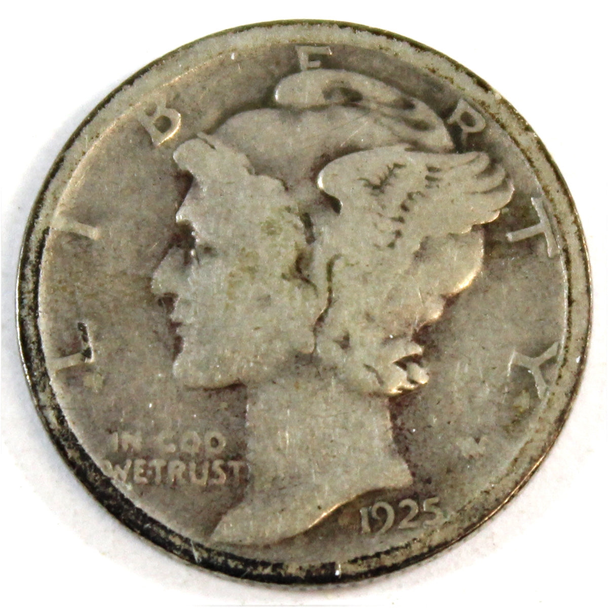 1925 S USA Dime G-VG (G6)