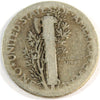 1925 S USA Dime About Good (AG3)