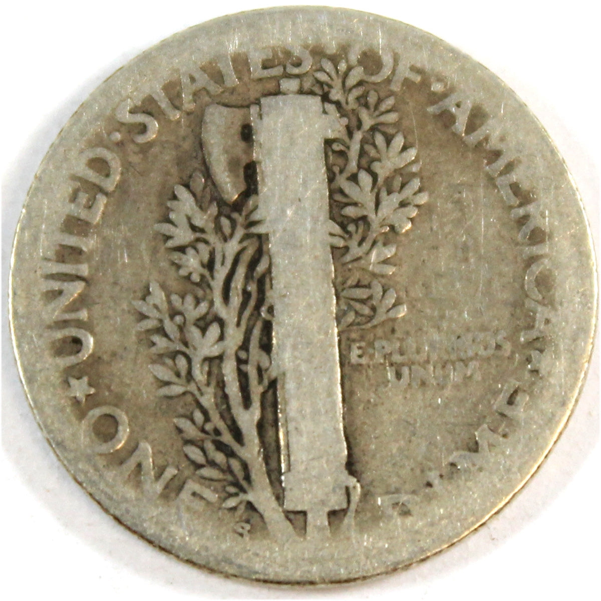 1925 S USA Dime About Good (AG3)