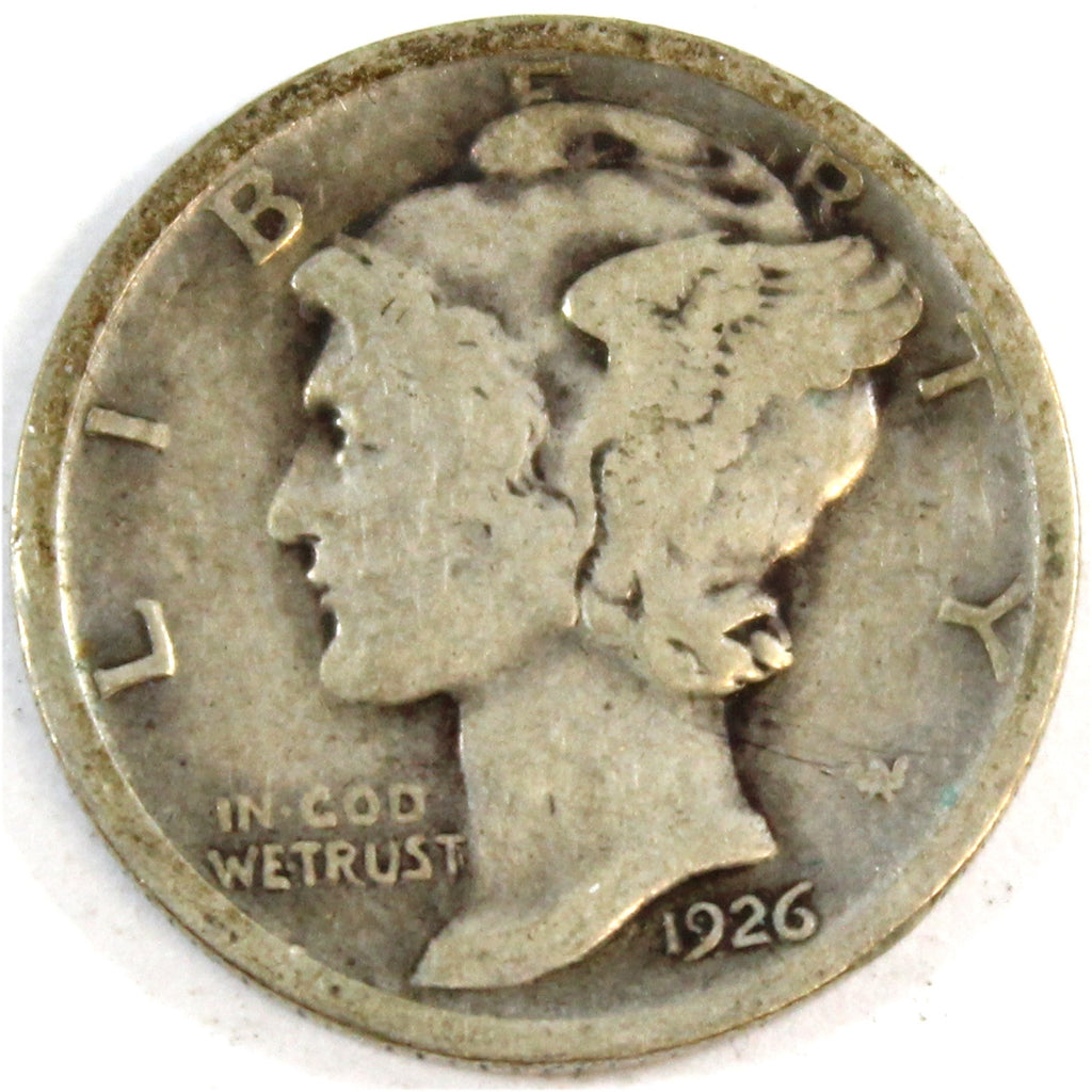 1926 D USA Dime G-VG (G6)