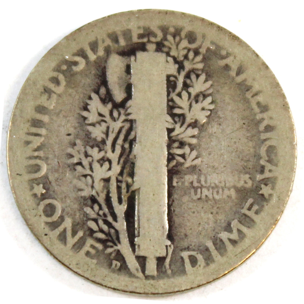 1926 D USA Dime About Good (AG3)
