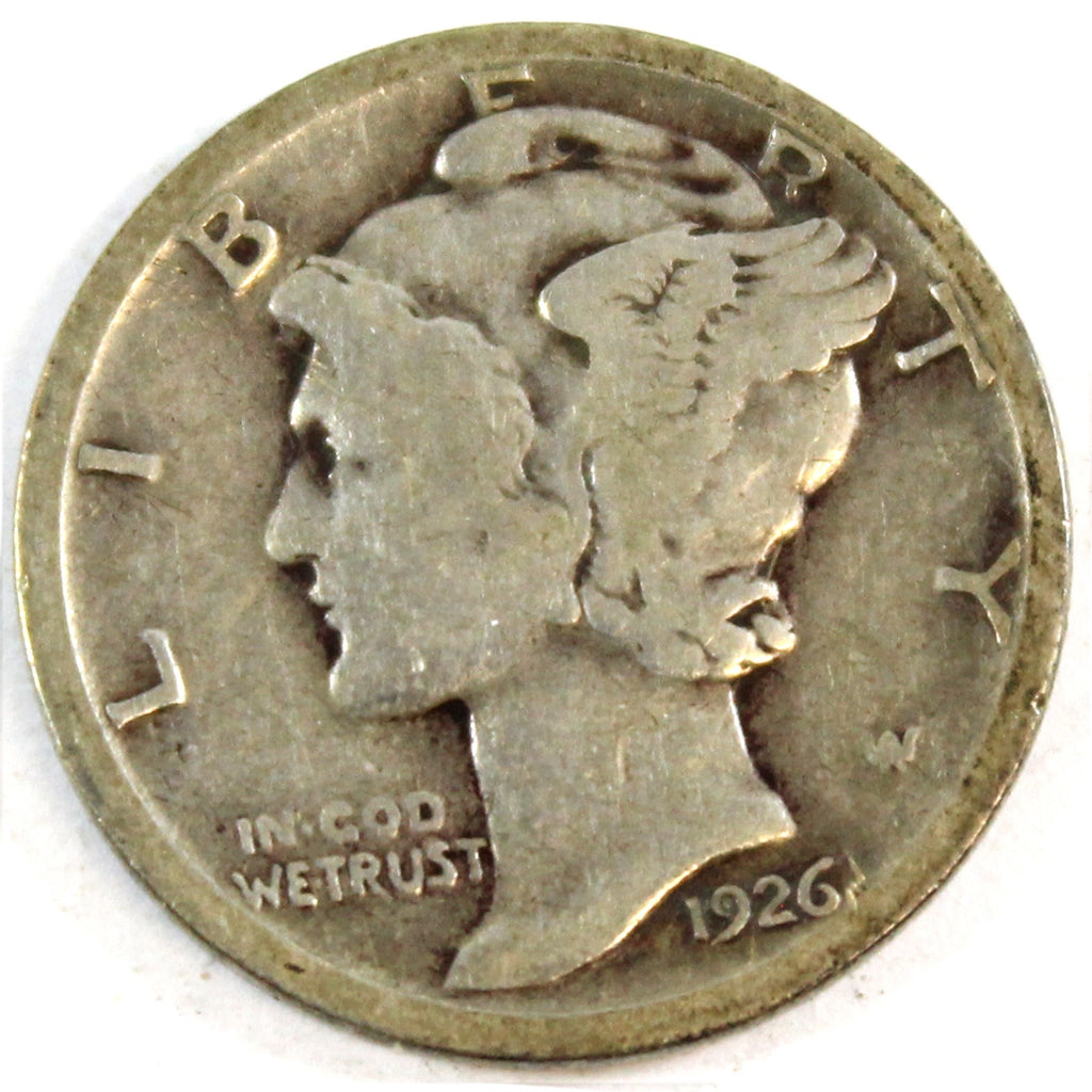 1926 S USA Dime G-VG (G6)