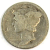 1927 S USA Dime About Good (AG3)