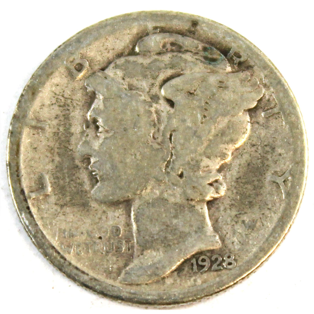 1928 S USA Dime Good (G4)