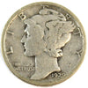 1929 D USA Dime Very Good (VG8)