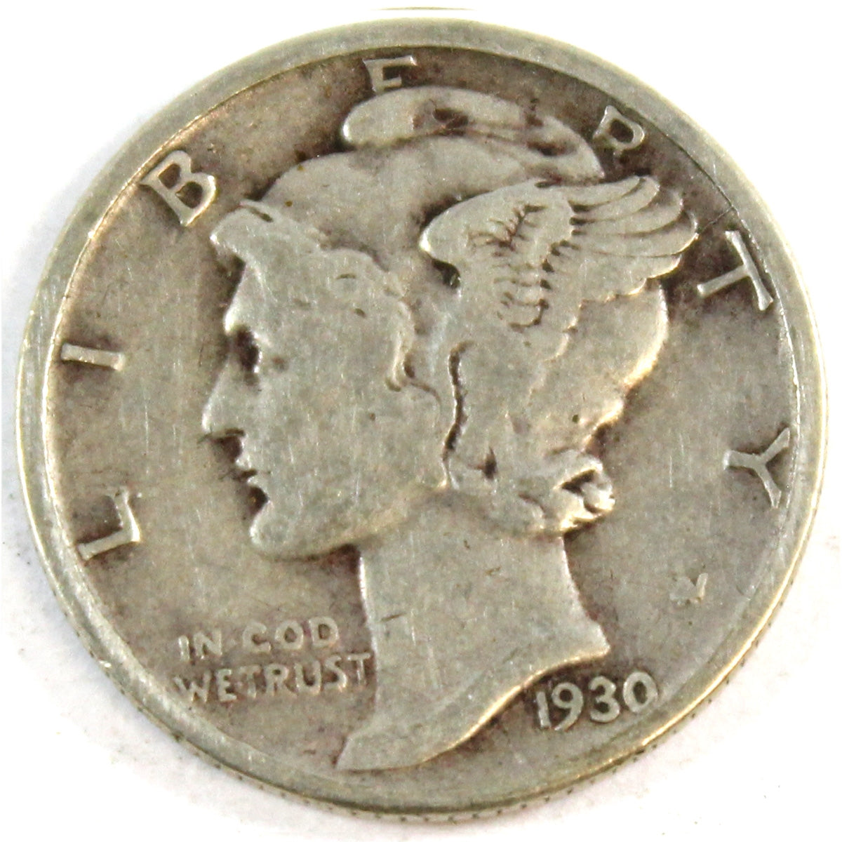 1930 USA Dime Fine (F12)