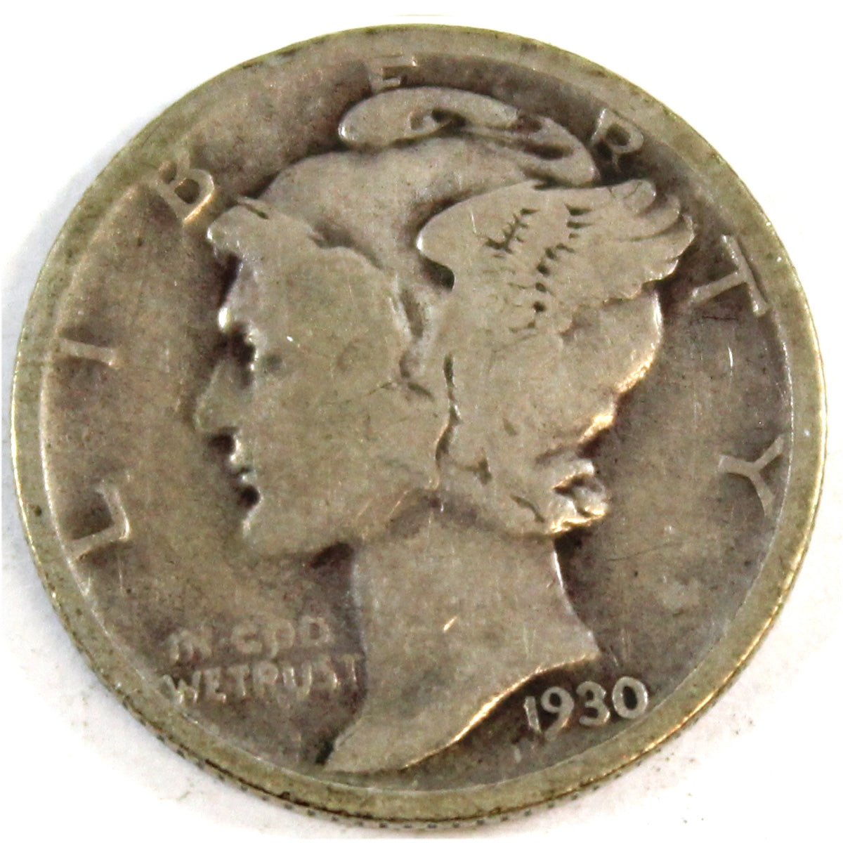 1930 S USA Dime G-VG (G6)