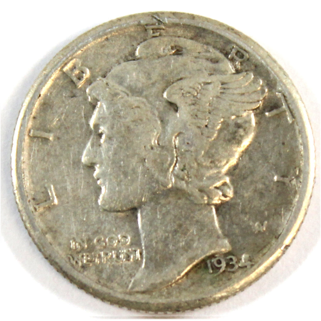 1934 USA Dime VF-EF (VF30)
