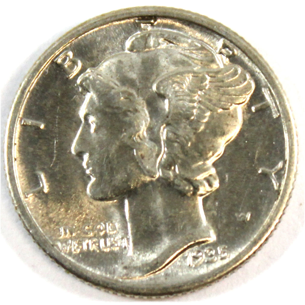1935 USA Dime Brilliant Uncirculated (MS63)